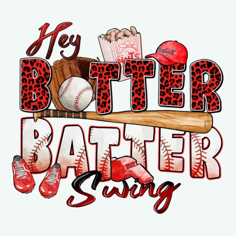 Hey Batter Batter Swing Baseball Premium Hoodie by Zillion Design Studio | Teevron