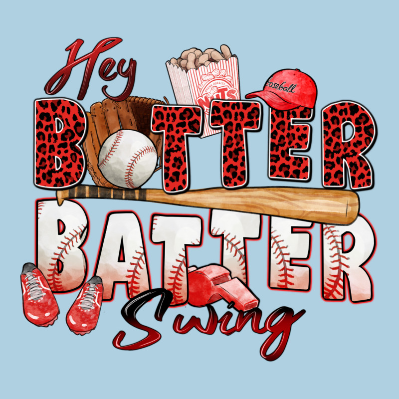 Hey Batter Batter Swing Baseball Premium Hoodie by Zillion Design Studio | Teevron