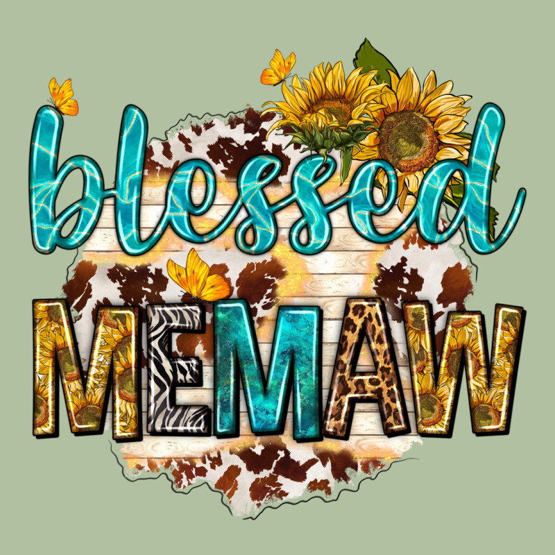 Blessed Memaw With Sunflowers Urban Hoodie by texasbilliewilder | Teevron