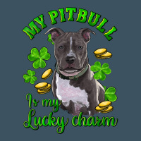 St. Patrick's Day My Pitbull Is My Lucky Charm Urban Hoodie | Teevron