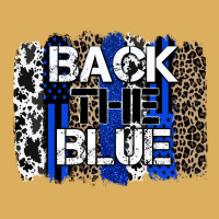 Back The Blue Brushstroke Premium Hoodie | Teevron
