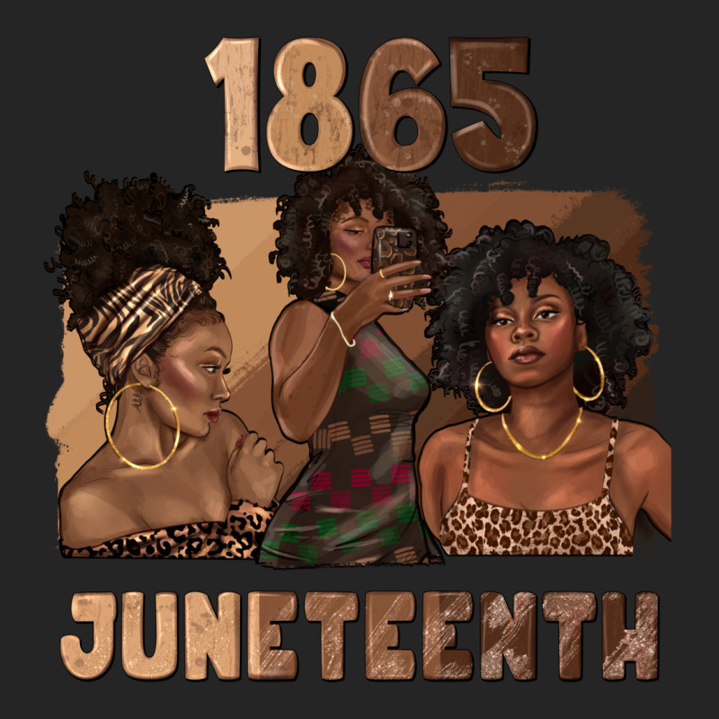 1865 Juneteenth Melanin With Afro Premium Hoodie by texasbilliewilder | Teevron