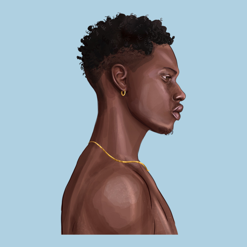 Afro Black Man Premium Hoodie by texasbilliewilder | Teevron