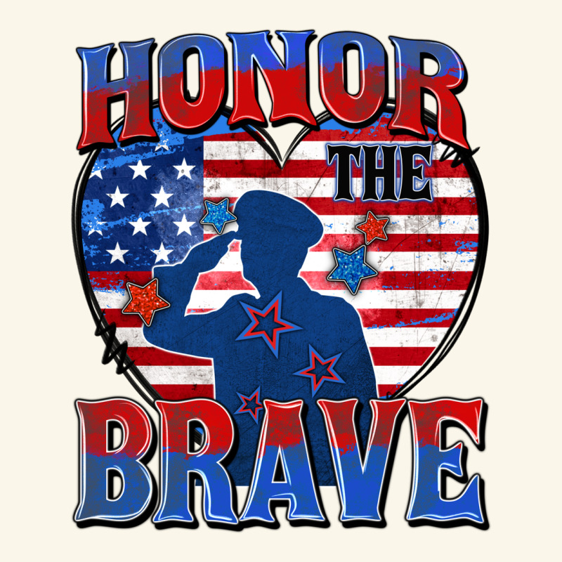 Honor The Brave Premium Hoodie by Zillion Design Studio | Teevron