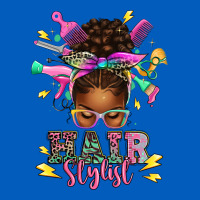 Hair Stylist Afro Messy Bun Urban Hoodie | Teevron