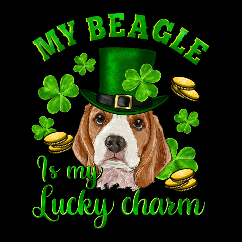 St.patrick's Day My Beagle Is My Lucky Charm Urban Hoodie by RanaPortraitStore | Teevron
