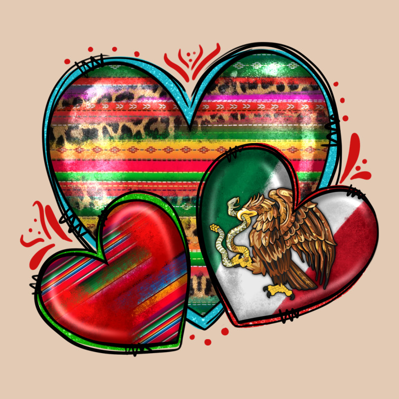 Mexican Hearts Urban Hoodie by Zillion Design Studio | Teevron