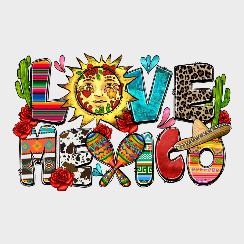 Love Mexico Urban Hoodie by Zillion Design Studio | Teevron
