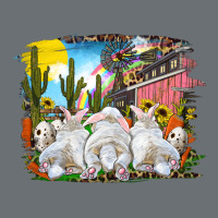 Easter Farm With Bunnies Premium Hoodie | Teevron