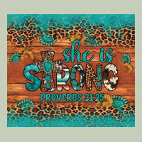 She Is Strong Gemstone Sunflower Leopard Ladies Tee | Teevron
