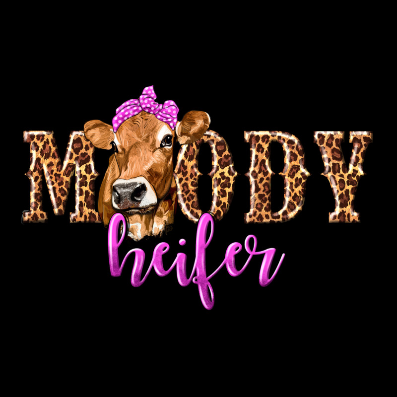 Moody Heifer With Leopard Tbw Urban Hoodie by texasbilliewilder | Teevron
