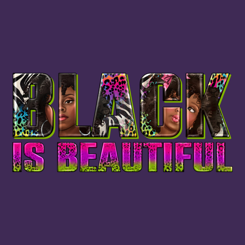 Black Is Beautiful Neon Premium Hoodie by texasbilliewilder | Teevron