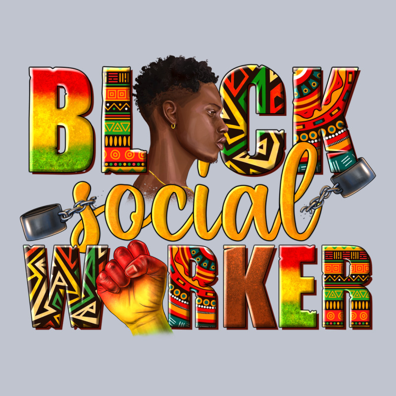 Black Social Worker Premium Hoodie by texasbilliewilder | Teevron