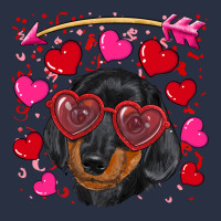 Valentine's Day  Dachshund Puppy Urban Hoodie | Teevron