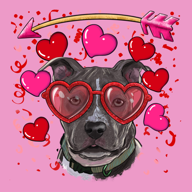 Valentine's Day  Pitbull Urban Hoodie by RanaPortraitStore | Teevron