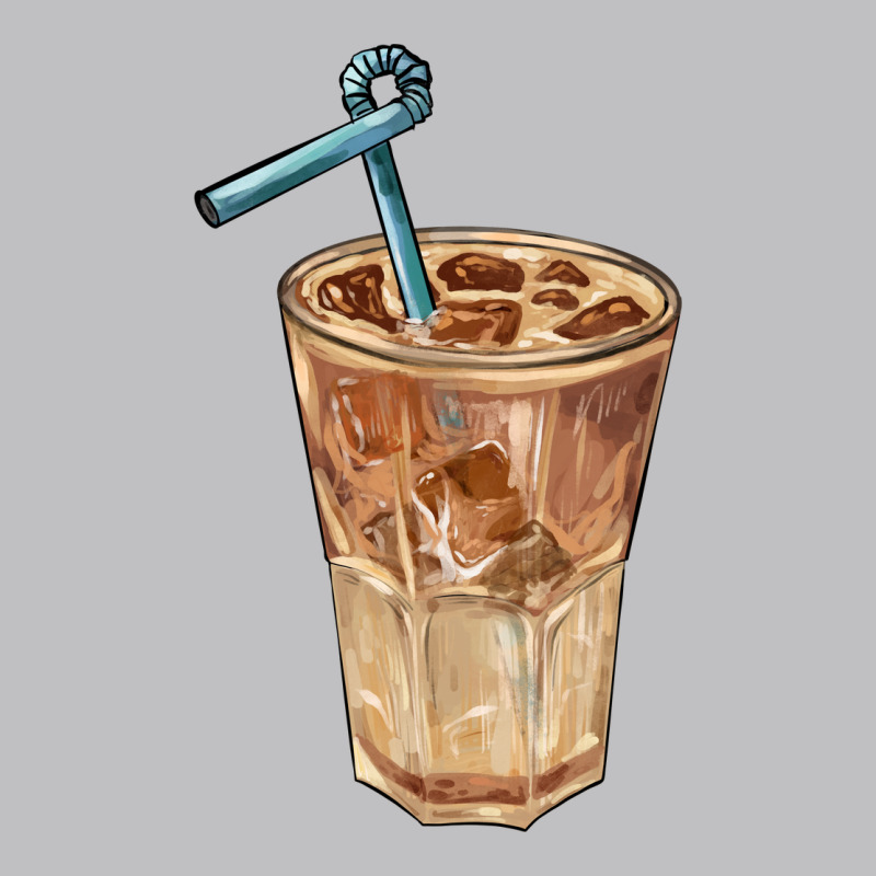 Iced Latte Long Sleeve Tee by BarkalooDesign | Teevron