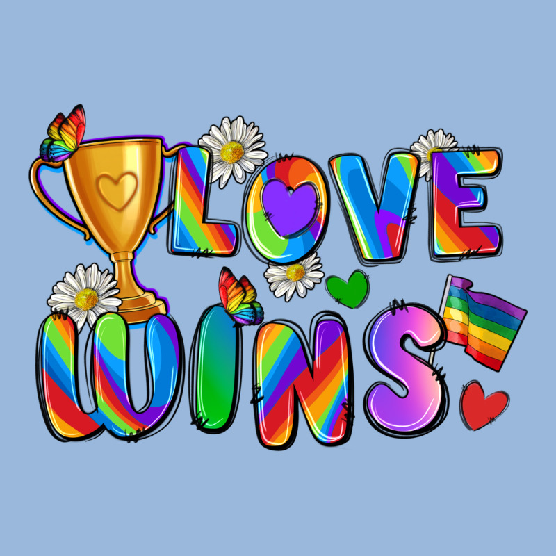 Love Wins Premium Hoodie by Zillion Design Studio | Teevron