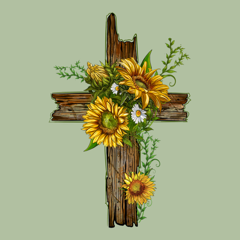 Sunflower Cross Urban Hoodie by texasbilliewilder | Teevron