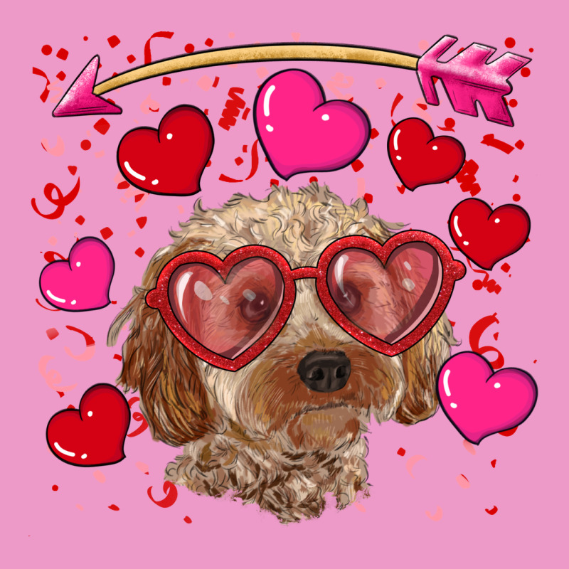 Valentine's Day Cockapoo Urban Hoodie by RanaPortraitStore | Teevron