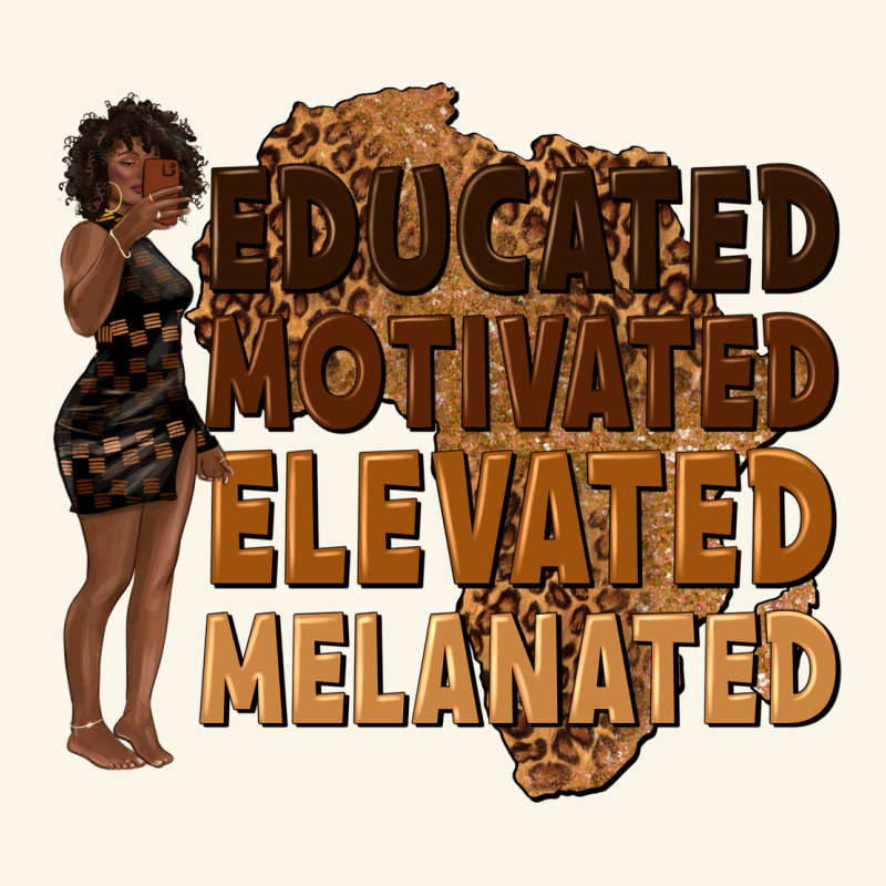 Educated Motivated Elevated Melanated Premium Hoodie by texasbilliewilder | Teevron