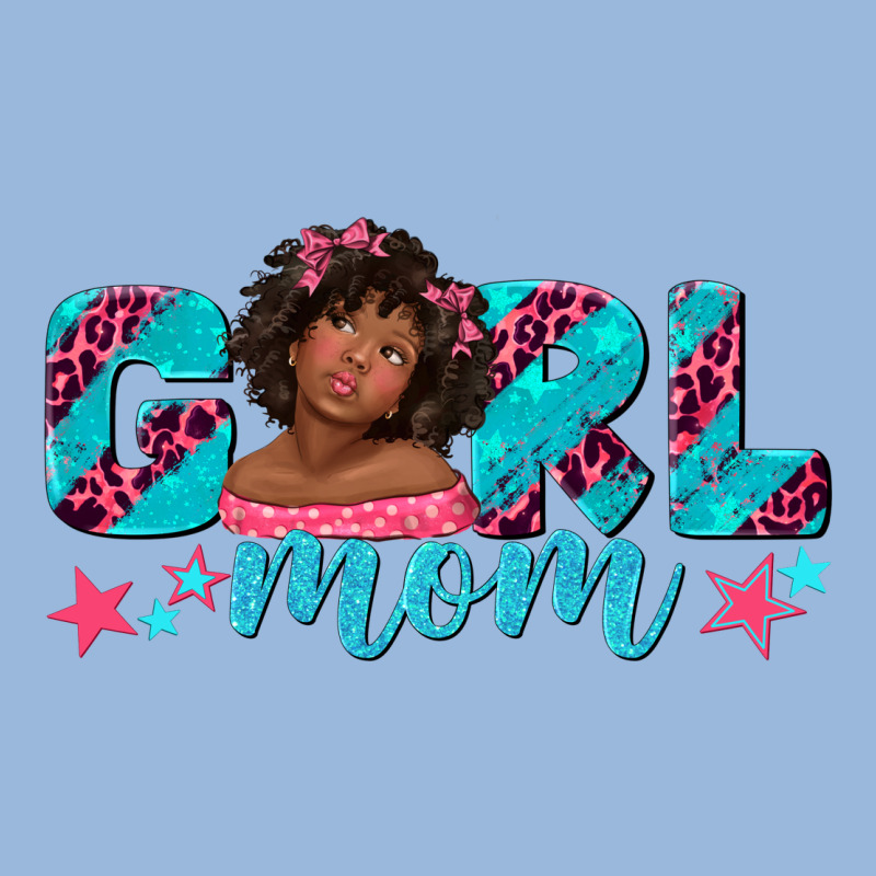 Girl Mom Afro Black Girl Premium Hoodie by texasbilliewilder | Teevron