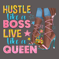 Hustle Like A Boss Live Like A Queen Premium Hoodie | Teevron