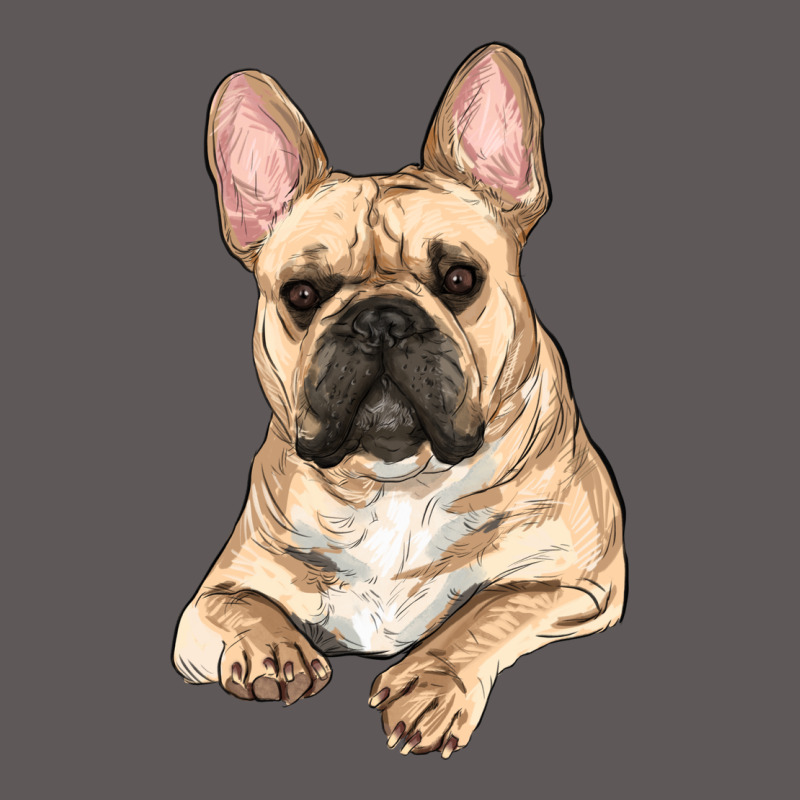 French Bulldog Sitting Premium Hoodie by RanaPortraitStore | Teevron