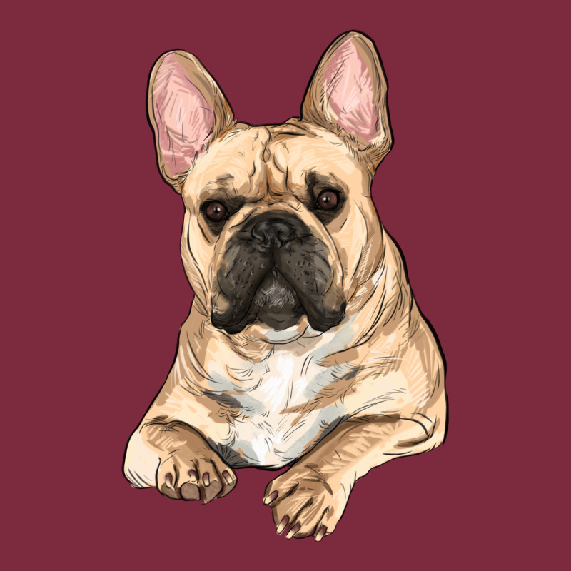French Bulldog Sitting Premium Hoodie by RanaPortraitStore | Teevron