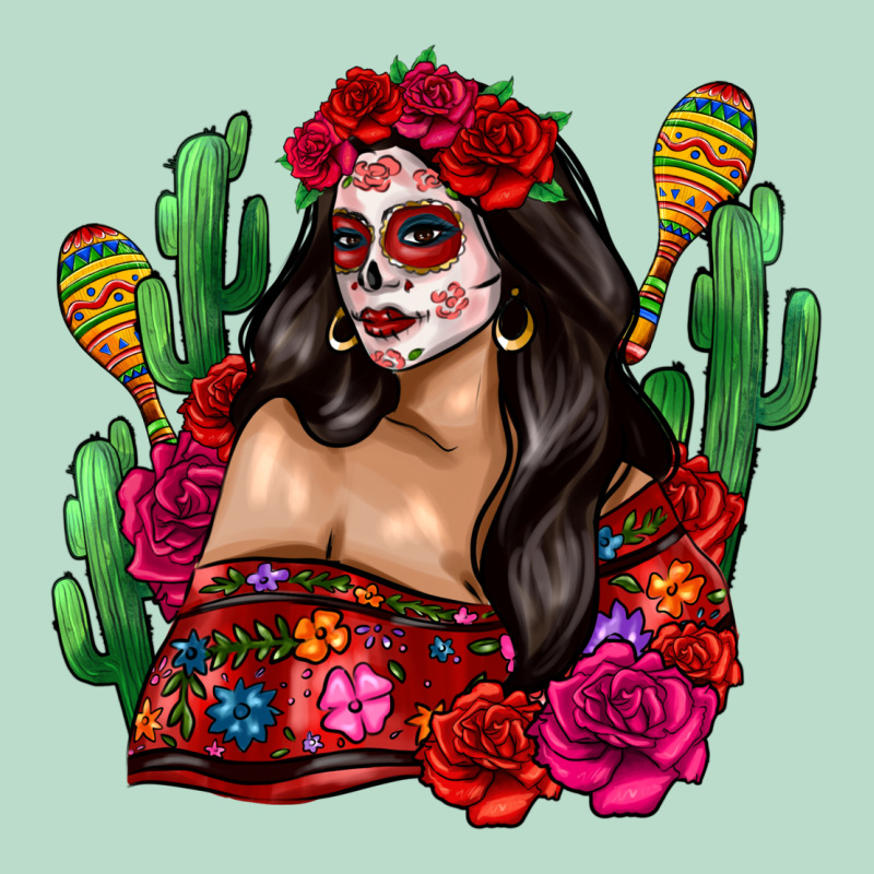 Mexico Girl Premium Hoodie by Zillion Design Studio | Teevron