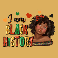 I Am Black History Afro Girl Premium Hoodie | Teevron