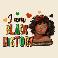I Am Black History Afro Girl Premium Hoodie | Teevron