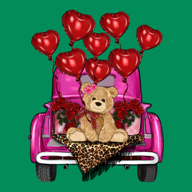 Valentine's Day Tedybear Truck Urban Hoodie by RanaPortraitStore | Teevron