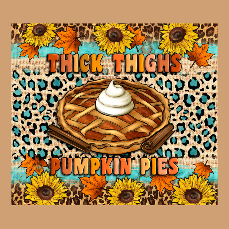 Thick Thighs Pumpkin Pies Vintage Tee by Artiststas | Teevron