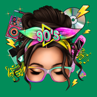 90s Messy Bun Urban Hoodie | Teevron