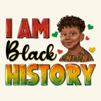I Am Black History With Afro Black Boy Premium Hoodie | Teevron