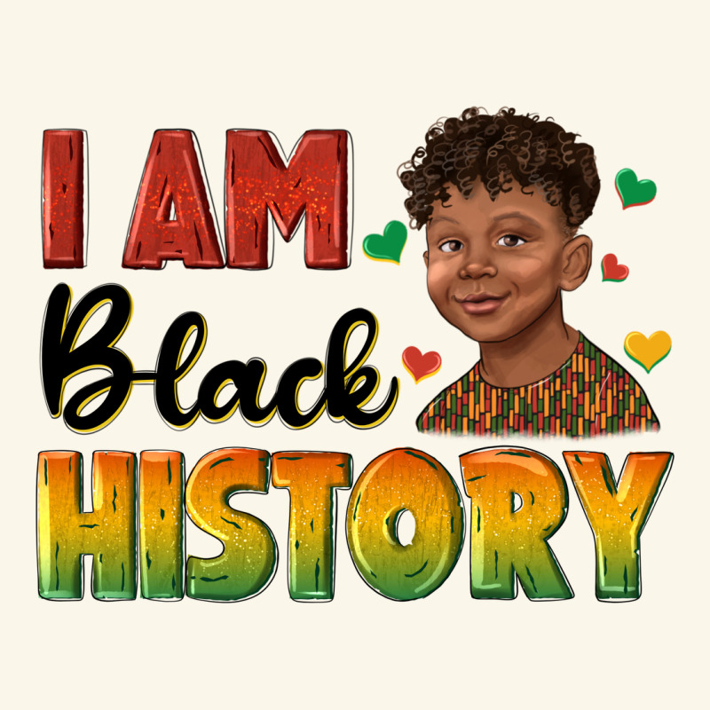 I Am Black History With Afro Black Boy Premium Hoodie by texasbilliewilder | Teevron