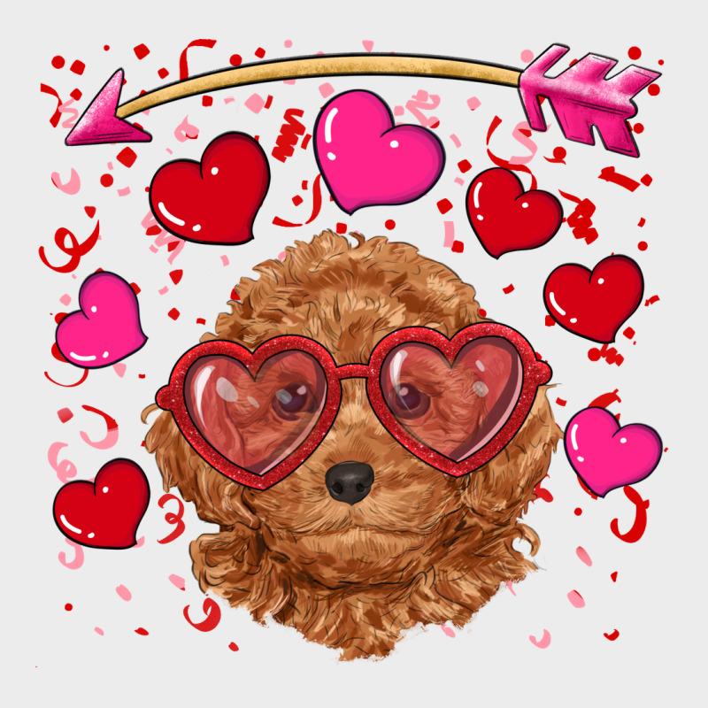 Valentine's Day Toy Poodle Urban Hoodie by RanaPortraitStore | Teevron