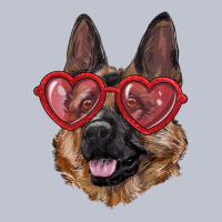 German Shepherd With Love Glasses Premium Hoodie | Teevron