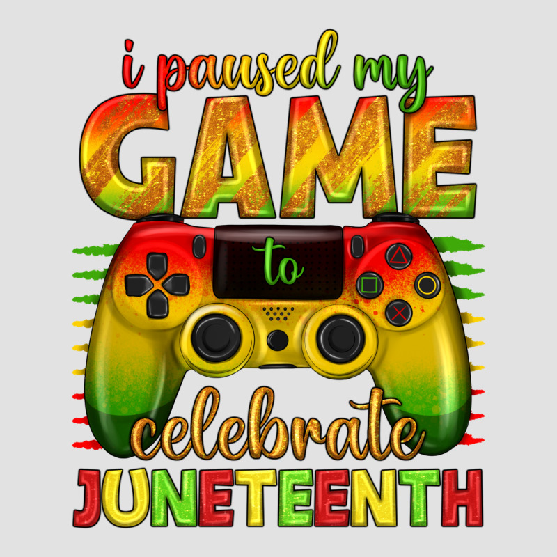I Paused My Game Celebrate Juneteenth Premium Hoodie by texasbilliewilder | Teevron