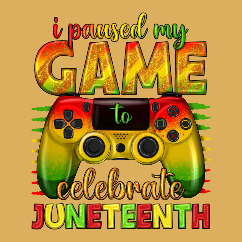 I Paused My Game Celebrate Juneteenth Premium Hoodie by texasbilliewilder | Teevron