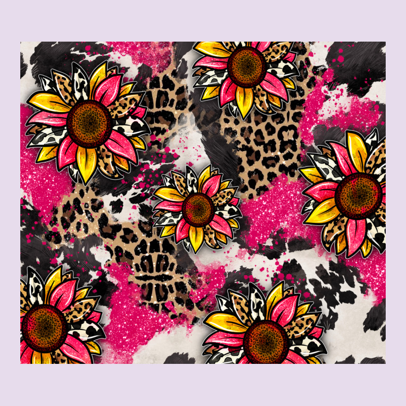Sunflower Cowhide Premium Hoodie by Zillion Design Studio | Teevron