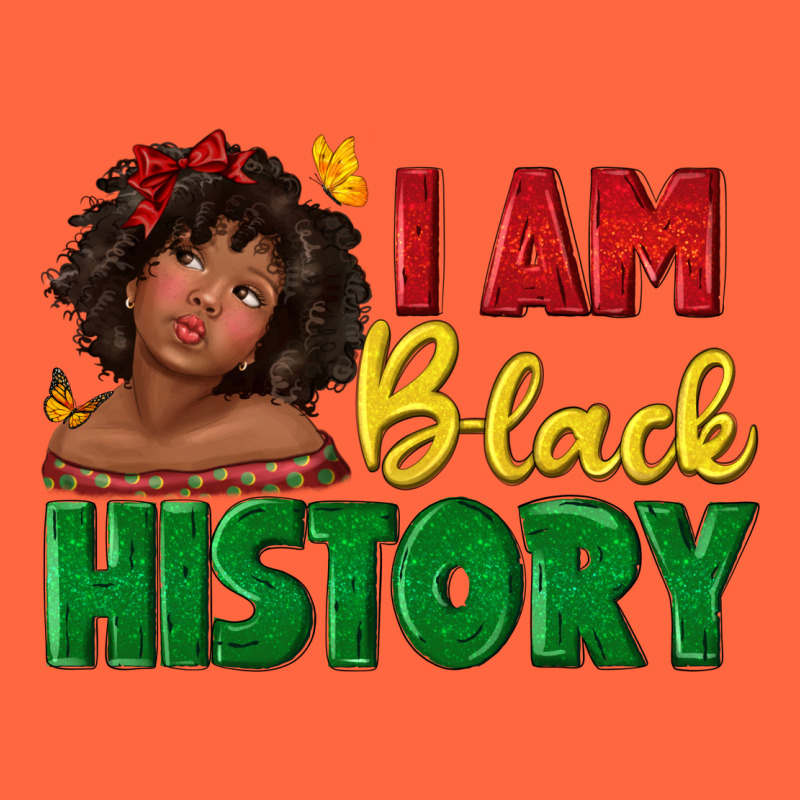 I Am Black History With Afro Black Girl Premium Hoodie by texasbilliewilder | Teevron