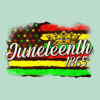 Juneteenth 1865 With Crown Flag Premium Hoodie | Teevron