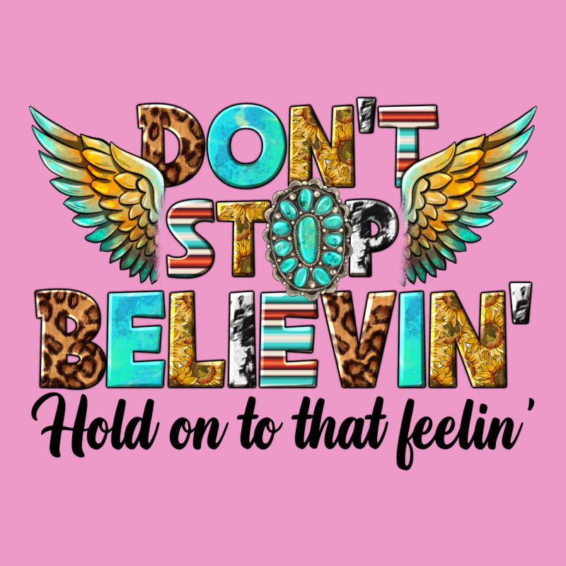 Dont Stop Believing Urban Hoodie by texasbilliewilder | Teevron