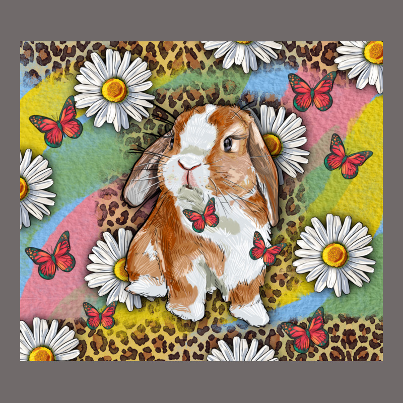 Watercolor Easter Bunny With Daisy Urban Hoodie by RanaPortraitStore | Teevron