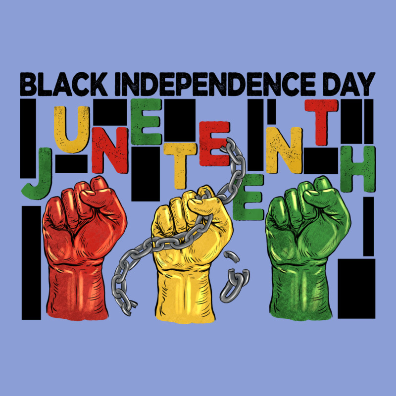 Black Independence Day Juneteenth Long Sleeve Tee by BarkalooDesign | Teevron