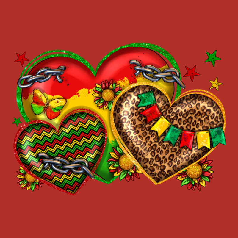 Juneteenth Heart Premium Hoodie by texasbilliewilder | Teevron