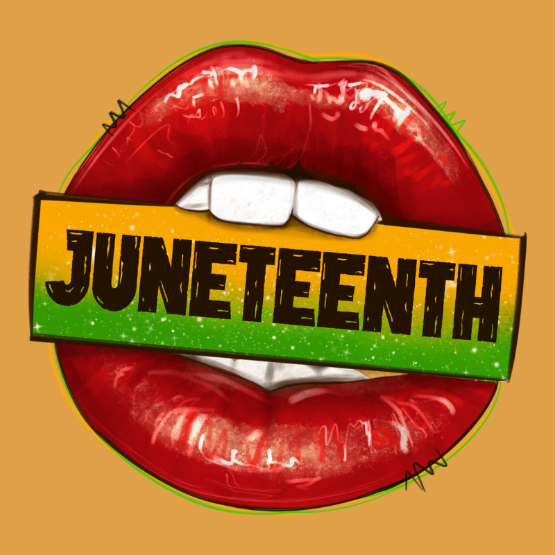 Juneteenth Lips Premium Hoodie by texasbilliewilder | Teevron