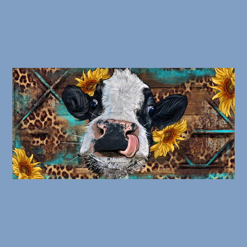 Baby Cow With Sunflower And Leopard Urban Hoodie by RanaPortraitStore | Teevron