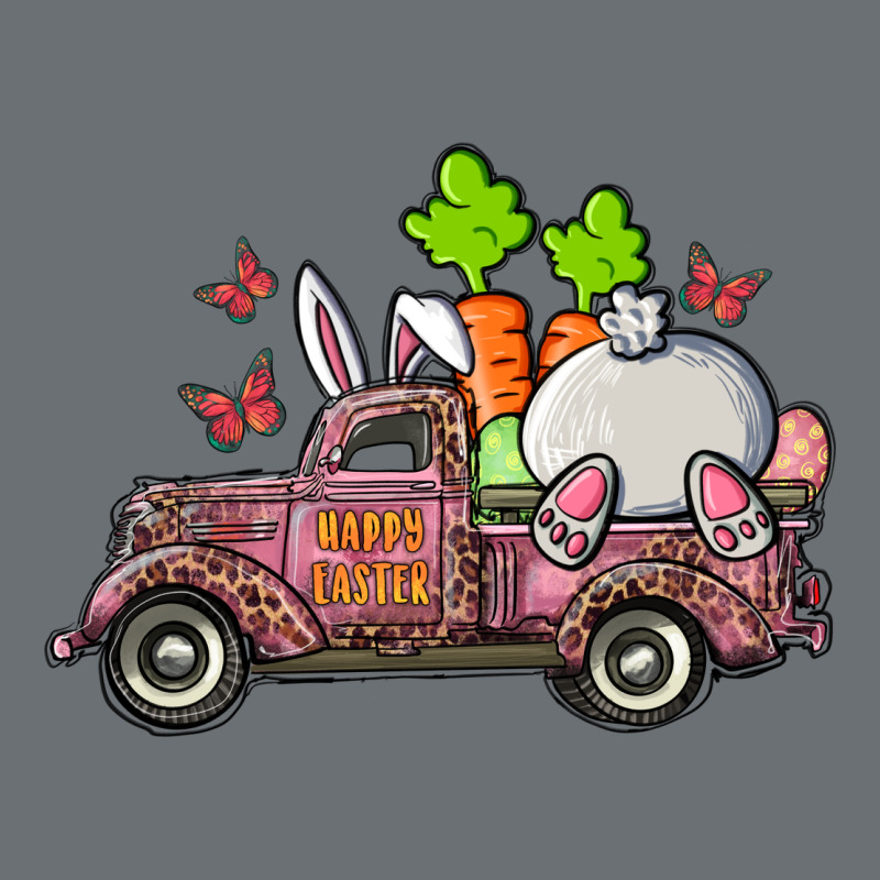 Happy Easter Pink Truck With Bunny Premium Hoodie by RanaPortraitStore | Teevron